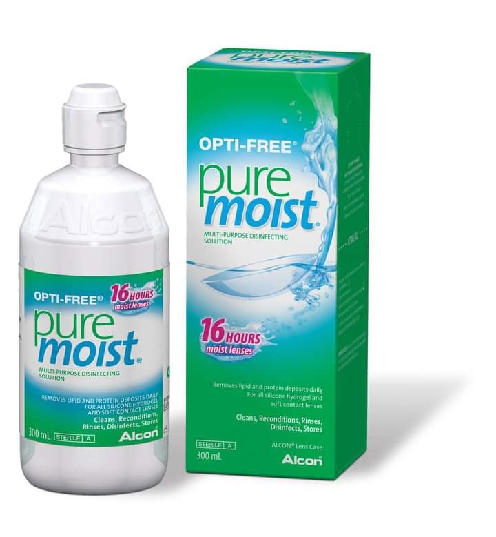 Opti-Free Pure Moist | Contact Lens Solutions